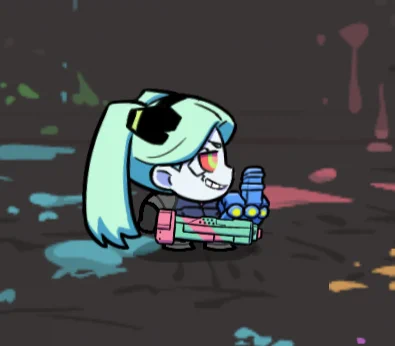 I think Castle Crasher Rebecca is finished... I'll upload it soon for ya peeps!
