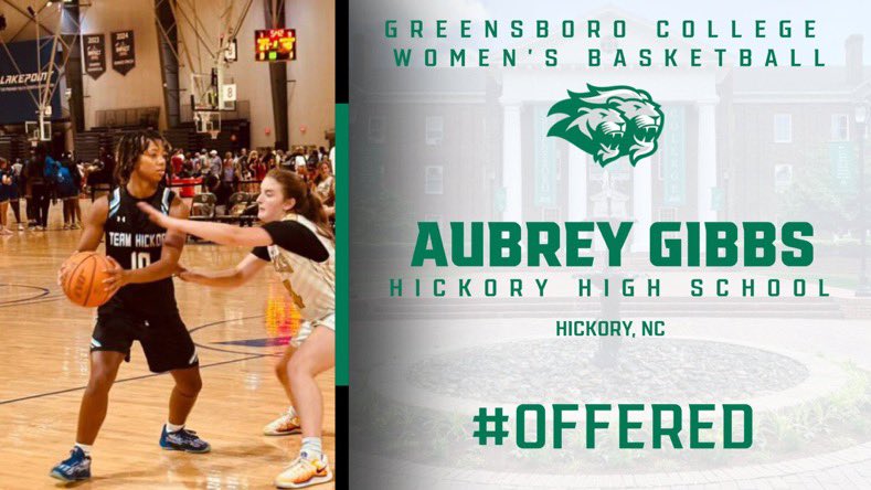 After a great conversation with Coach Fernandez, I’m blessed to say I’ve received an offer from Greensboro college. Thank you for believing in me coach. #AGTG