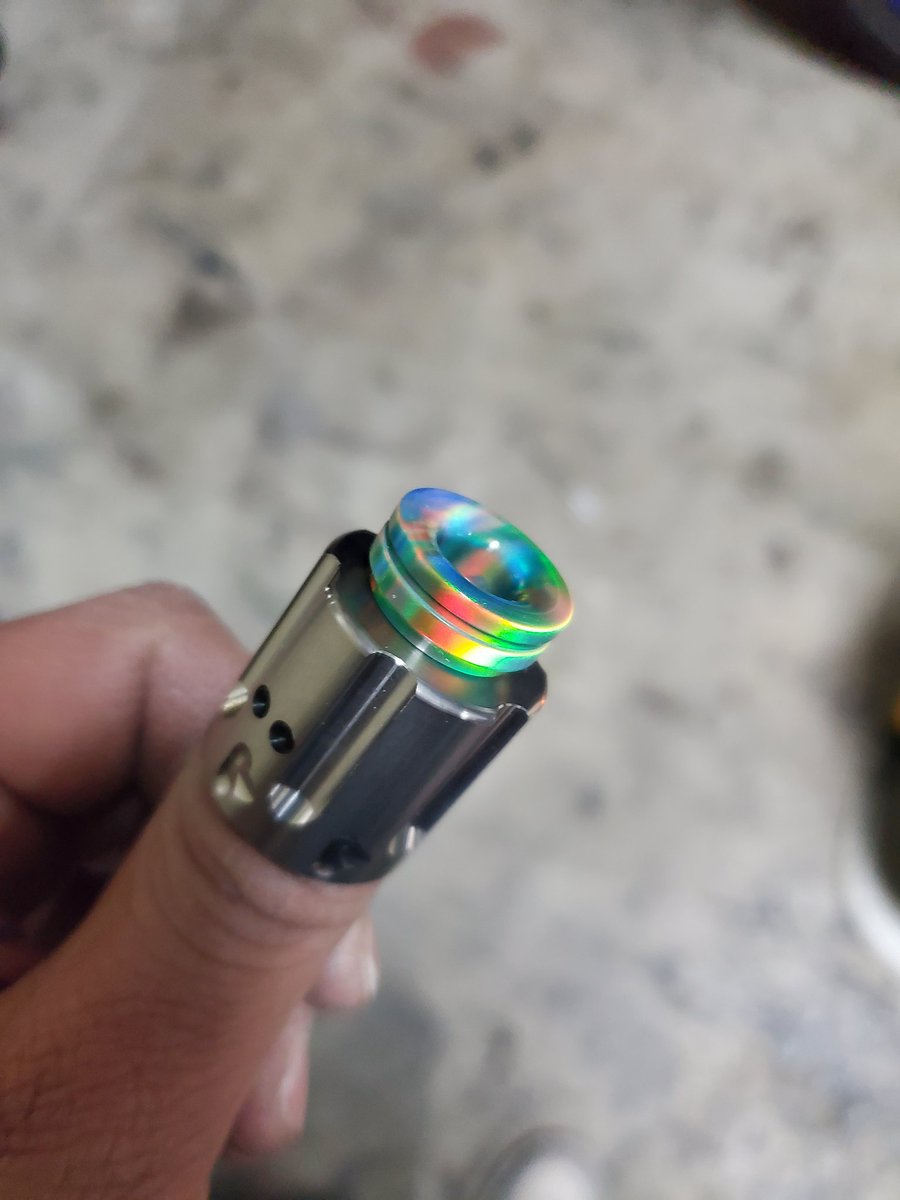 今日のVAPE♪︎
ハイオパで作ってみた
ECSTACY810ドリップチップ