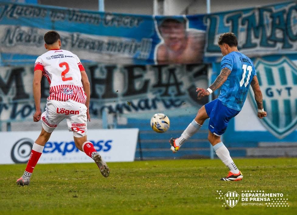 SaltaDeportesOk's tweet photo. El Albo empató con Los Andes ⚽️
Gimnasia y Tiro no pudo doblegar a los Milrayitas en el estadio Michel Torino.
#agenciaprovincialsaltadeportes #saltadeportes #apsd #gyt https://t.co/0WGQnnlQMd