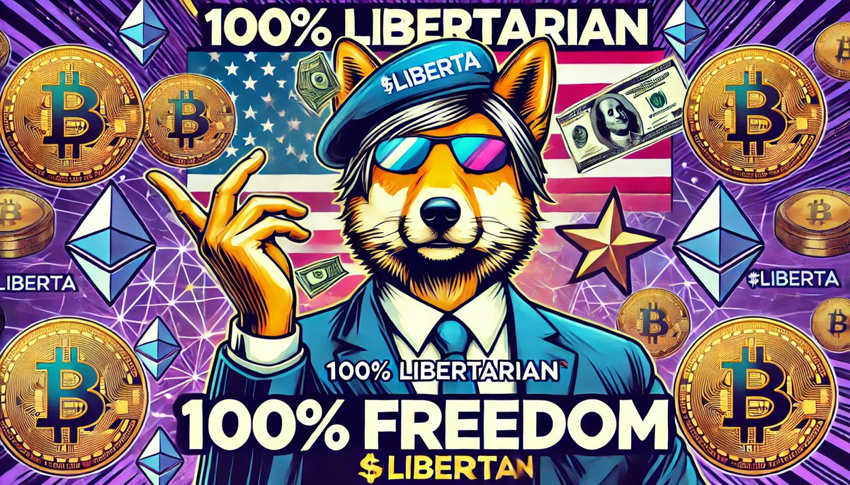 🚀Prepare Yourself🚀 

💕Dear Friends ,MOST OF YOU WILL BE MILLIONAIRES BY YEAR-2025. 

JUST DON’T SELL TOO EARLY 💥 

#LIBERTA is ready to rise. Support Libertarian Dog on #Solana 

Are you ready to rise with us?
#Liberta will soon go to the moon🚀

x.com/LibertaDog/sta…