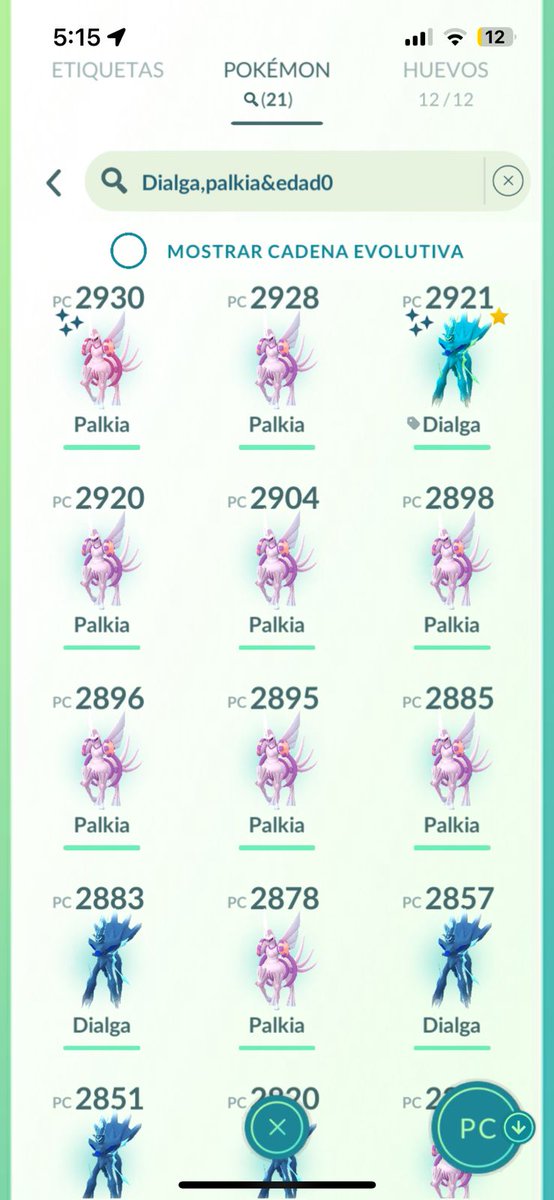 chalupasdr's tweet photo. @UhKirito @NianticHelp Good day. My sister also got a shundo dialga and a shiny palkia, and i got a shiny palkia on my alt https://t.co/LmPl2E0dWZ