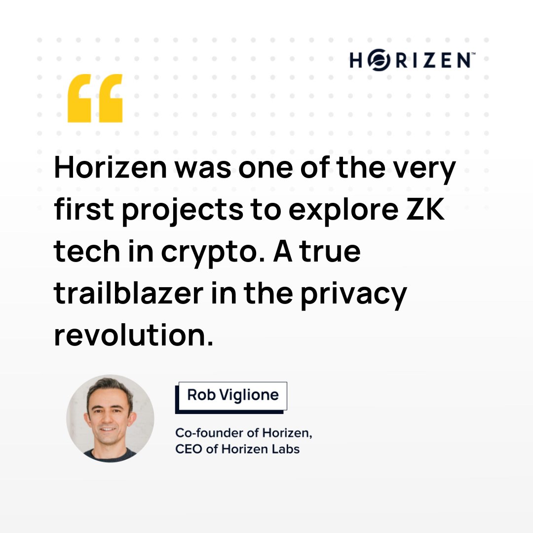 We were building with ZK before most had even heard of it. From inventing  our own proof system to being one of the first dedicated ZK companies in  crypto, Horizen has been