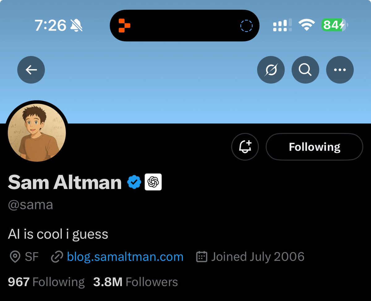 SamXtrooTH's tweet photo. @cb_doge Congrats @elonmusk on smashing 224M followers – that’s more people than live in Brazil! 🚀🤯 Meanwhile, @sama’s chilling with 3.8M and “AI is cool i guess.” Who’s really winning the AI wars? 😏 #ElonMusk #xAI #GrokMania #Truthisone https://t.co/WLzwxafhcE