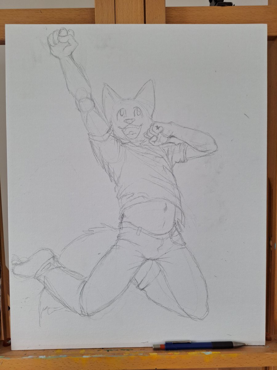 ⚠️AUCTION TAKES PLACES IN FURAFFINITY⚠️ furaffinity.net/view/61891688/ 

I'm open to small changes in the picture. Contact me and let's chat =3 Final picture is 40 x 50 cm