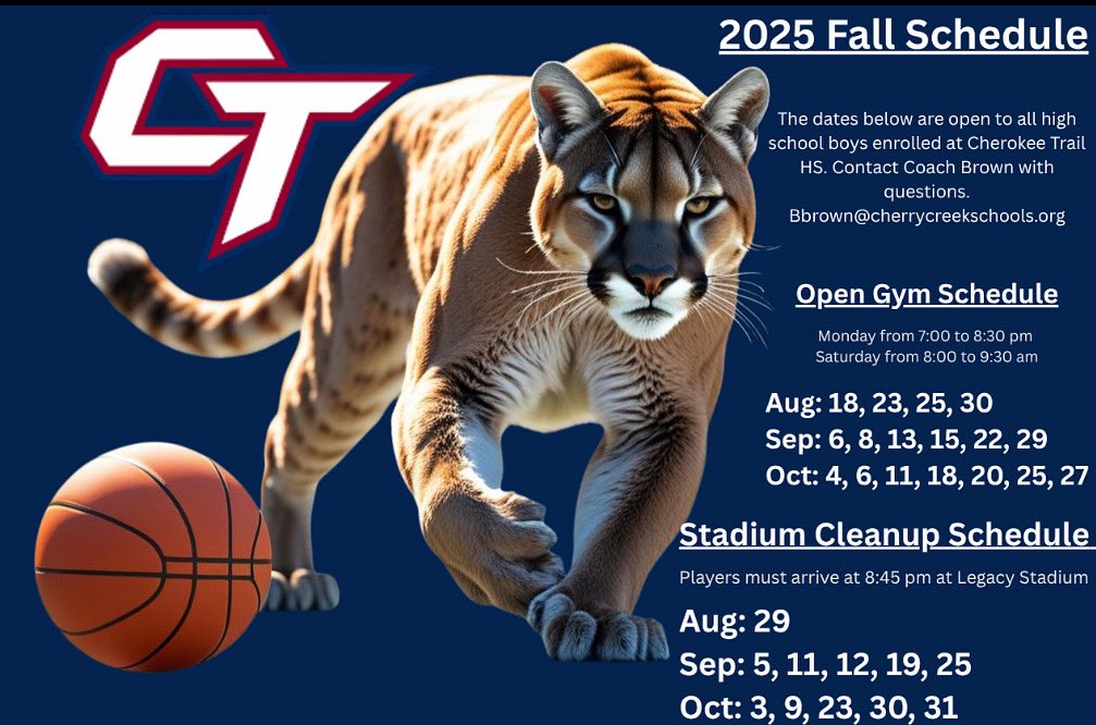 Our off-season program begins August 18th! 
#CULTUREWINS #ALLIN