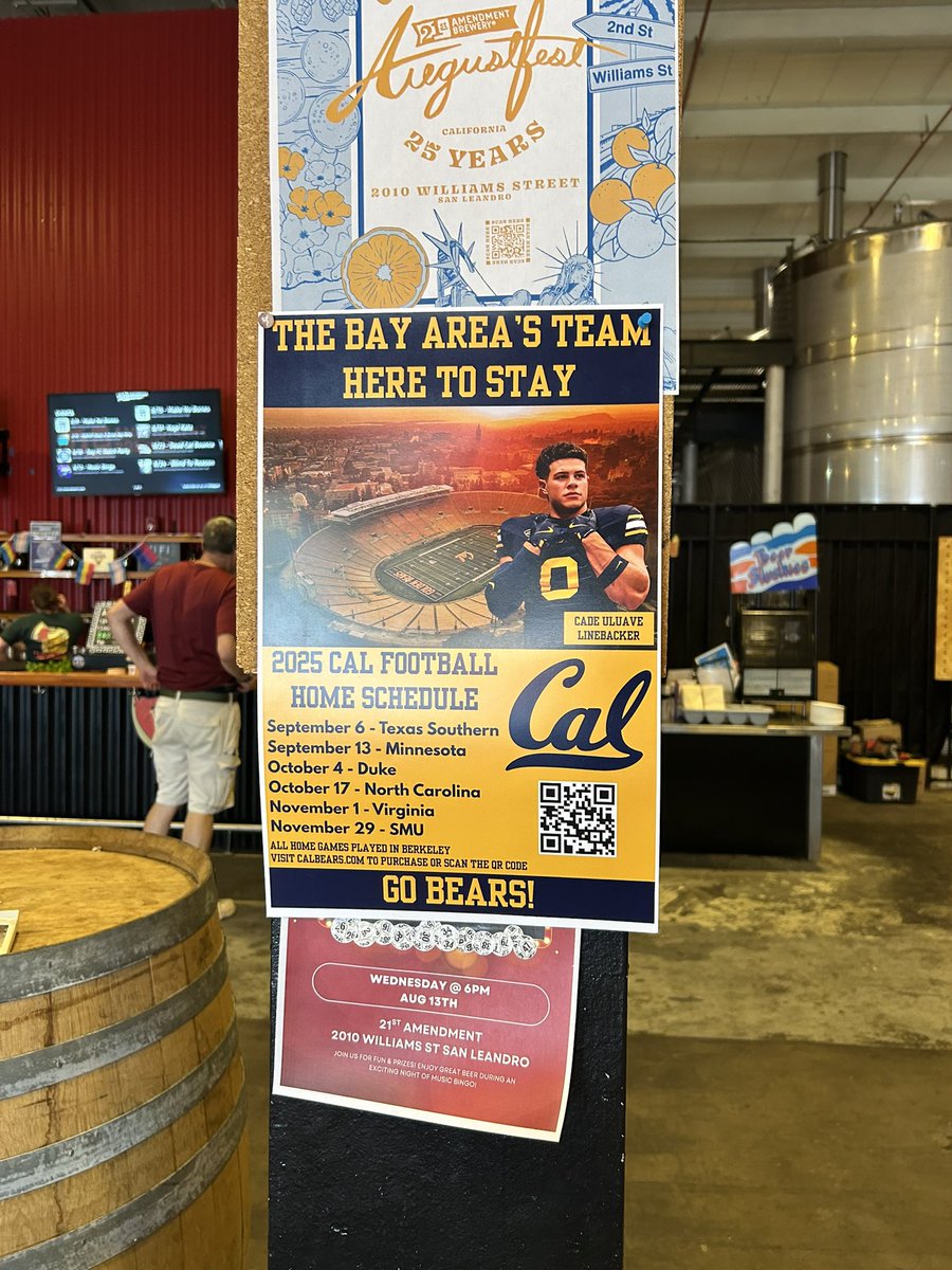 Ghost (@ghostofgarbers) on Twitter photo A huge thank you to the legend <a href="/TomeiTyler/">Tyler Tomei</a> who walked around Oakland today sharing posters with 17 different locations promoting our home schedule. If you see them in the wild take a pic and share.
Cal is the Bay Area’s team. If you build it, they will come. A huge thank you to the legend <a href="/TomeiTyler/">Tyler Tomei</a> who walked around Oakland today sharing posters with 17 different locations promoting our home schedule. If you see them in the wild take a pic and share.
Cal is the Bay Area’s team. If you build it, they will come.