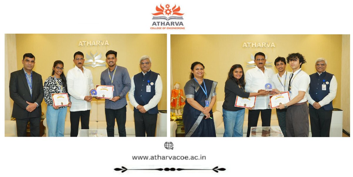 AtharvaEngg's tweet image. 💡Project Friday – Atharva College of Engineering
A proud day as student innovations received recognition and support, thanks to the visionary leadership of Shri Sunil Rane Sir. 🚀✨
#ThankYouSunilRaneSir #ProjectFriday #AtharvaEngineering #InnovationFunded #StudentProjects