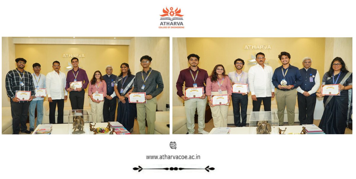 AtharvaEngg's tweet image. 💡Project Friday – Atharva College of Engineering
A proud day as student innovations received recognition and support, thanks to the visionary leadership of Shri Sunil Rane Sir. 🚀✨
#ThankYouSunilRaneSir #ProjectFriday #AtharvaEngineering #InnovationFunded #StudentProjects