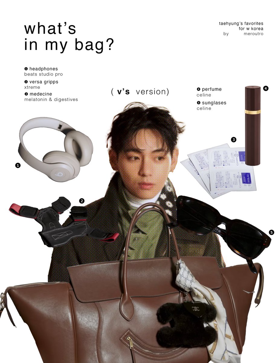 what's in my bag (v's version)