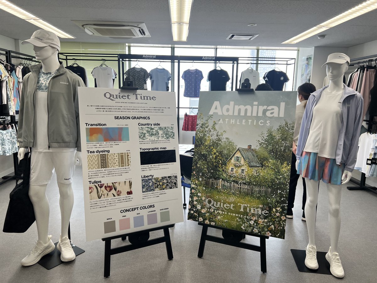 梅田店・渋谷店限定開催 ✨Admiral 2026春夏 先行展示・予約会✨ 梅田