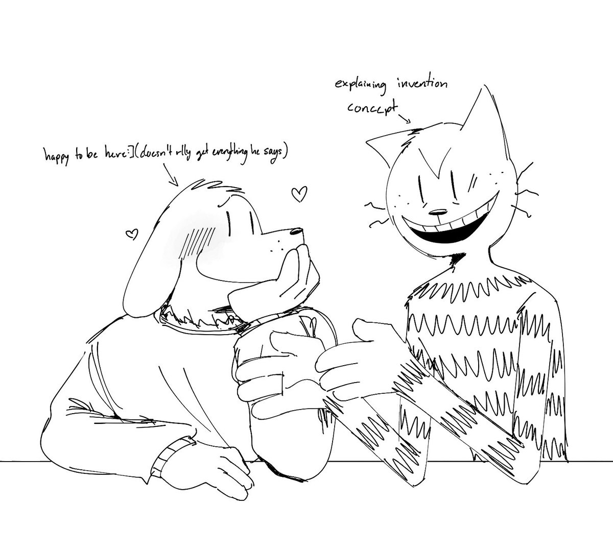 in their happy places #detey #dogman