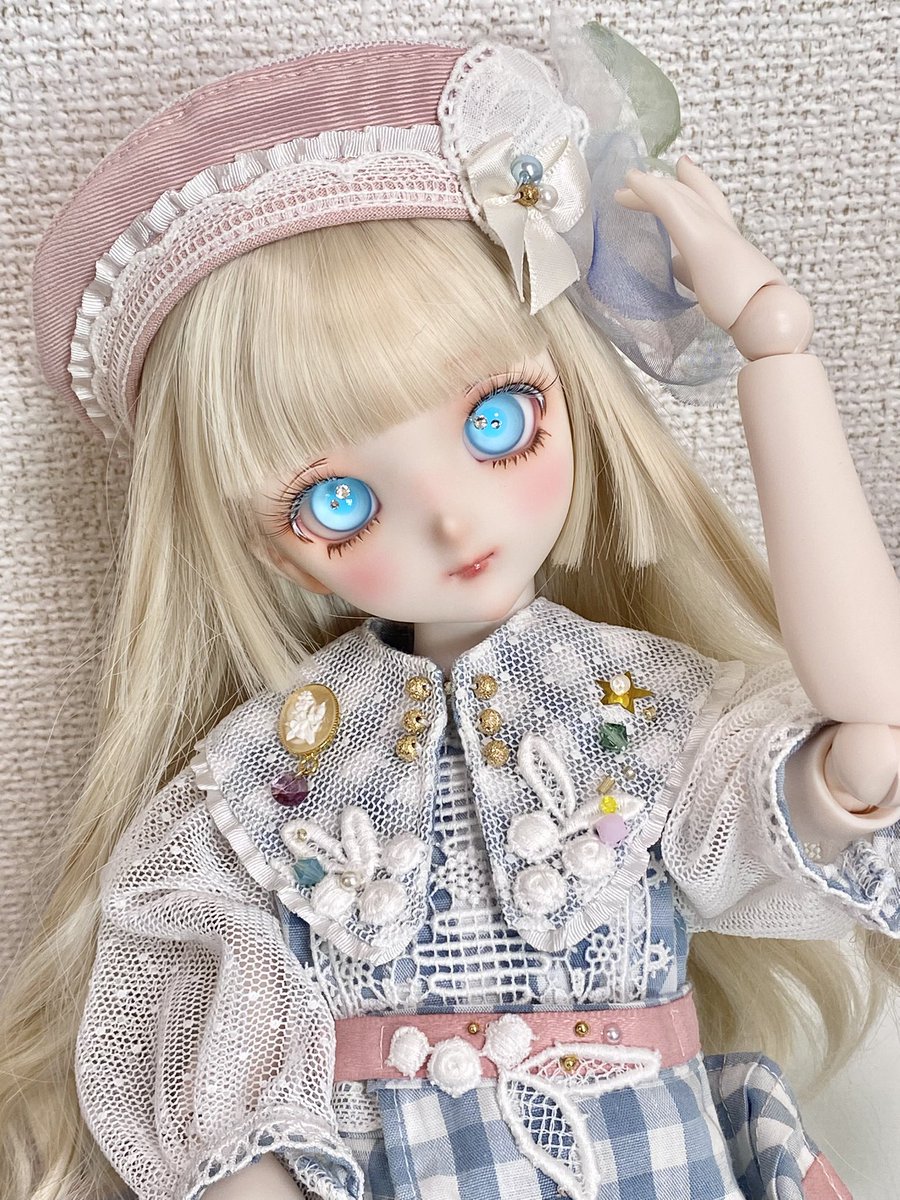 ブルーのアルビノちゃん🩵
#ティフィン子 #ddh10 #メイクカスタム
#RelicMOF