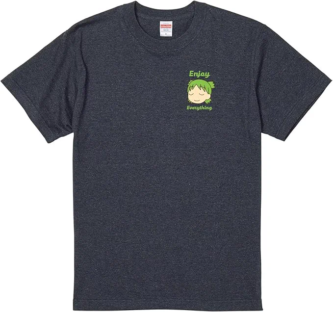 原画展グッズのTシャツ(おすまし顔)、Lサイズのみamazonに再入荷しました。 「よつばと!」Tシャツ(おすまし顔) 少しビンテージっぽいプリントのデザイン。今回の入荷はこれでラストになります。