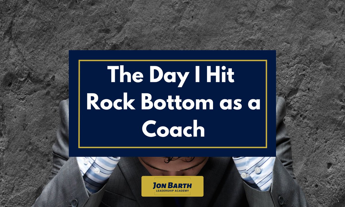 jonbarth11's tweet photo. The day I hit rock bottom as a coach became the foundation for discovering who I really was.

https://t.co/WJA8FWVInn https://t.co/aEvfOLCJhw