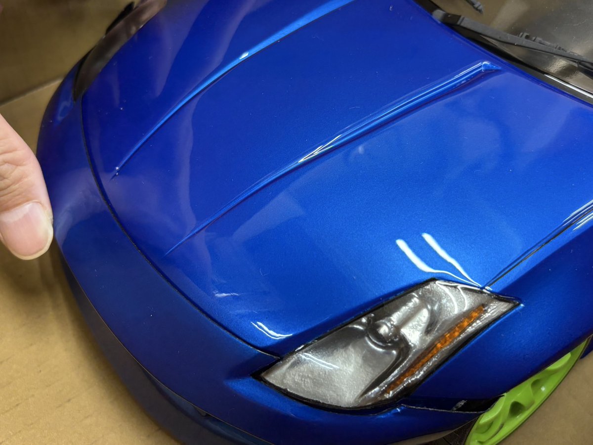 rc_pandora's tweet photo. 塗装完了.....🔧
[■■■■■■■■■■] 100%

あとはセッティングと撮影だ～😍 https://t.co/wBnoFKZGBo