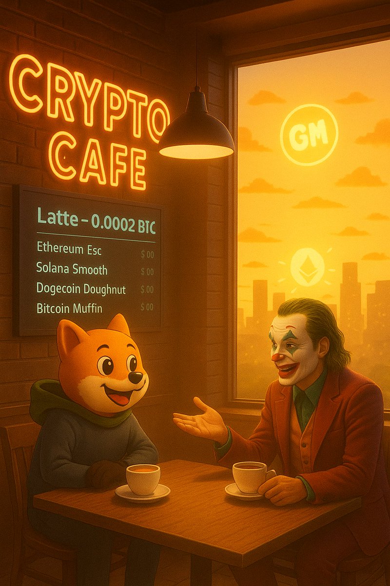 SujitSh_13's tweet photo. ☕ Morning talks, big bull run dreams 🐂 — @shoutdotfun @UdogSol
#CryptoCafe #BullRun #GM #BTC #ETH #Web3Vibes #CryptoLife" https://t.co/fY3UpjgefU