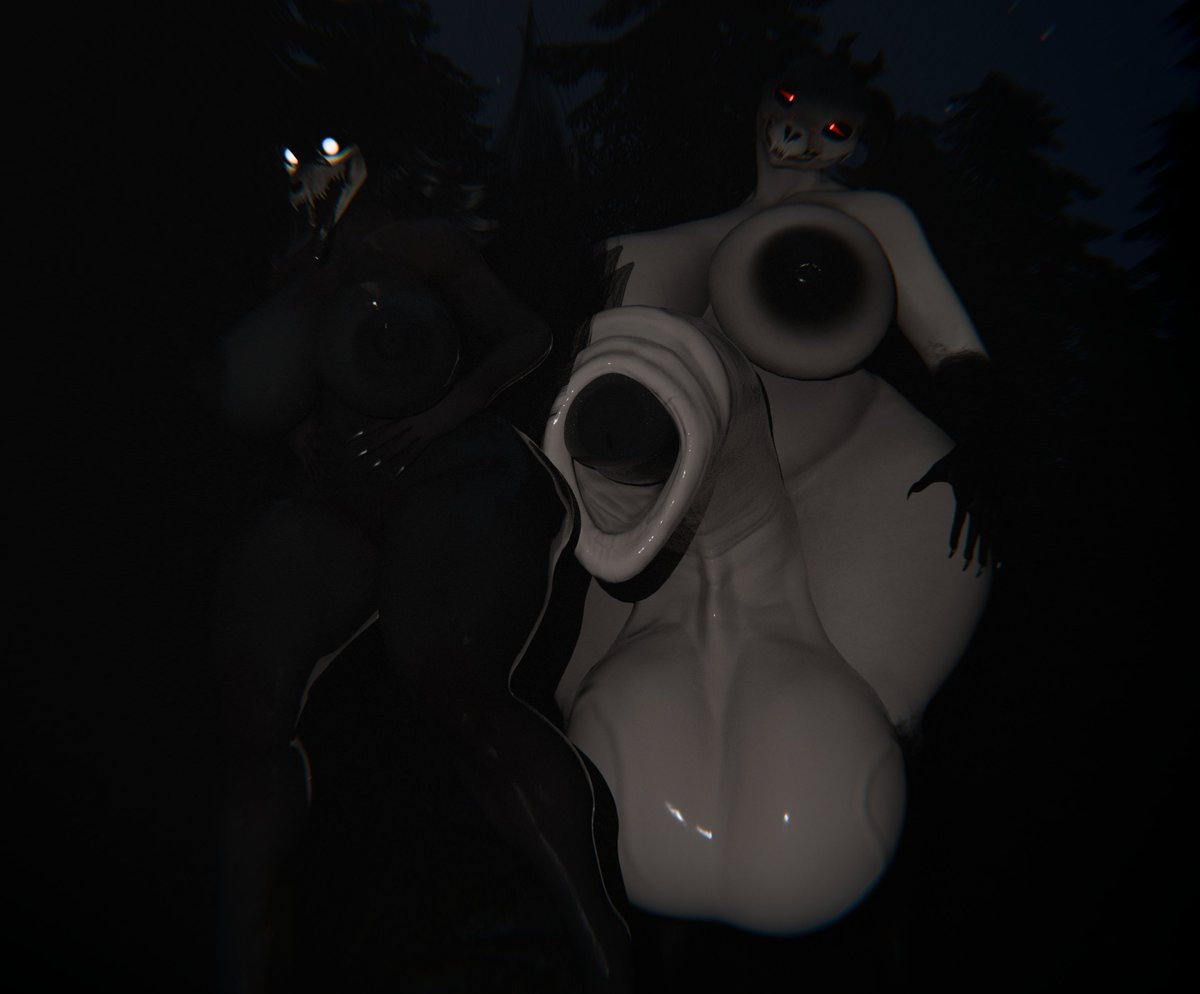 Vesala on my mind.

Big bimbo beast of a woman who's going to perma-gape even the most known whorish cryptids out there. We love huge man breakers on empty headed cryptids...

Oldish render by <a href="/MatrixLLR/">MatrixLL3R🔞 (Commisions Open)</a>