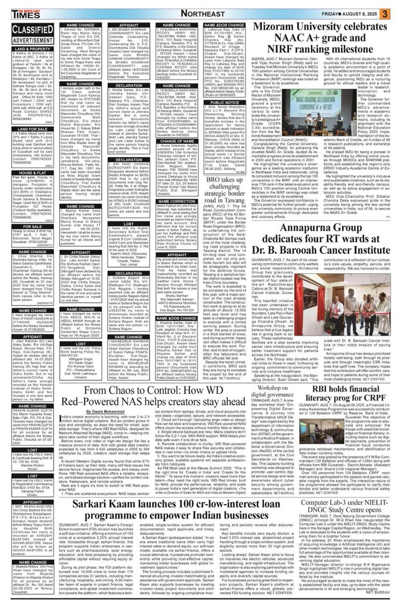 SarkariKaamInfo's tweet image. Sarkari Kaam’s FDI Wing launches ₹100 Cr low-interest loan programme at just 3.25% — Boosting Indian businesses &amp;amp; mega projects.

📰 Published in The North East Times
@netimesofficial
#FDIIndia #SoftLoans #MakeInIndia #SarkariKaam #IndianEconomy #InvestmentOpportunities