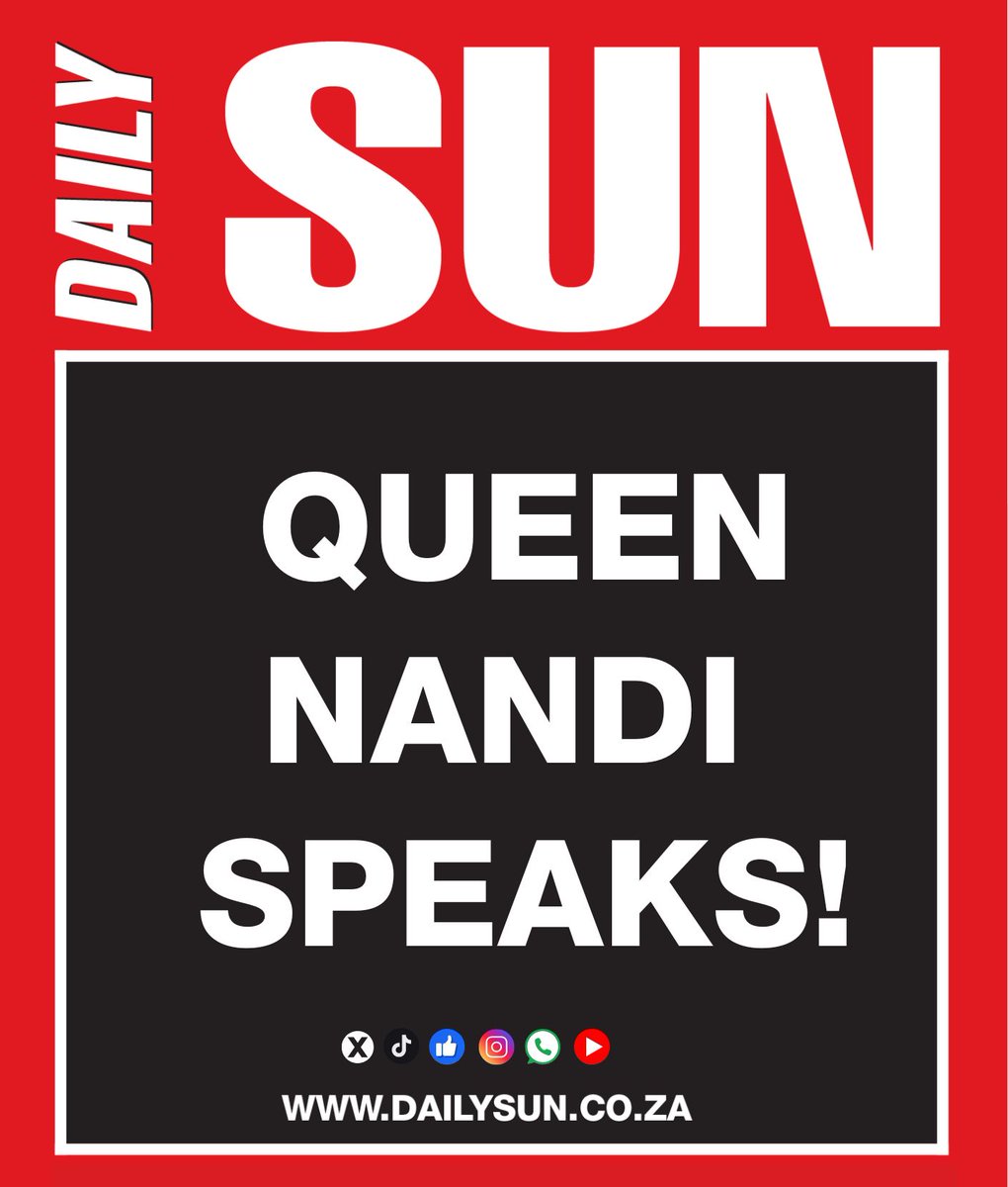 dailysunsa's tweet photo. EXLUSIVE: Queen Nandi reveals why she feels nervous!
#QueenNandi #MzansiMagic #ReverendThabo #NandiphaMlombi https://t.co/fgIH9guEzM