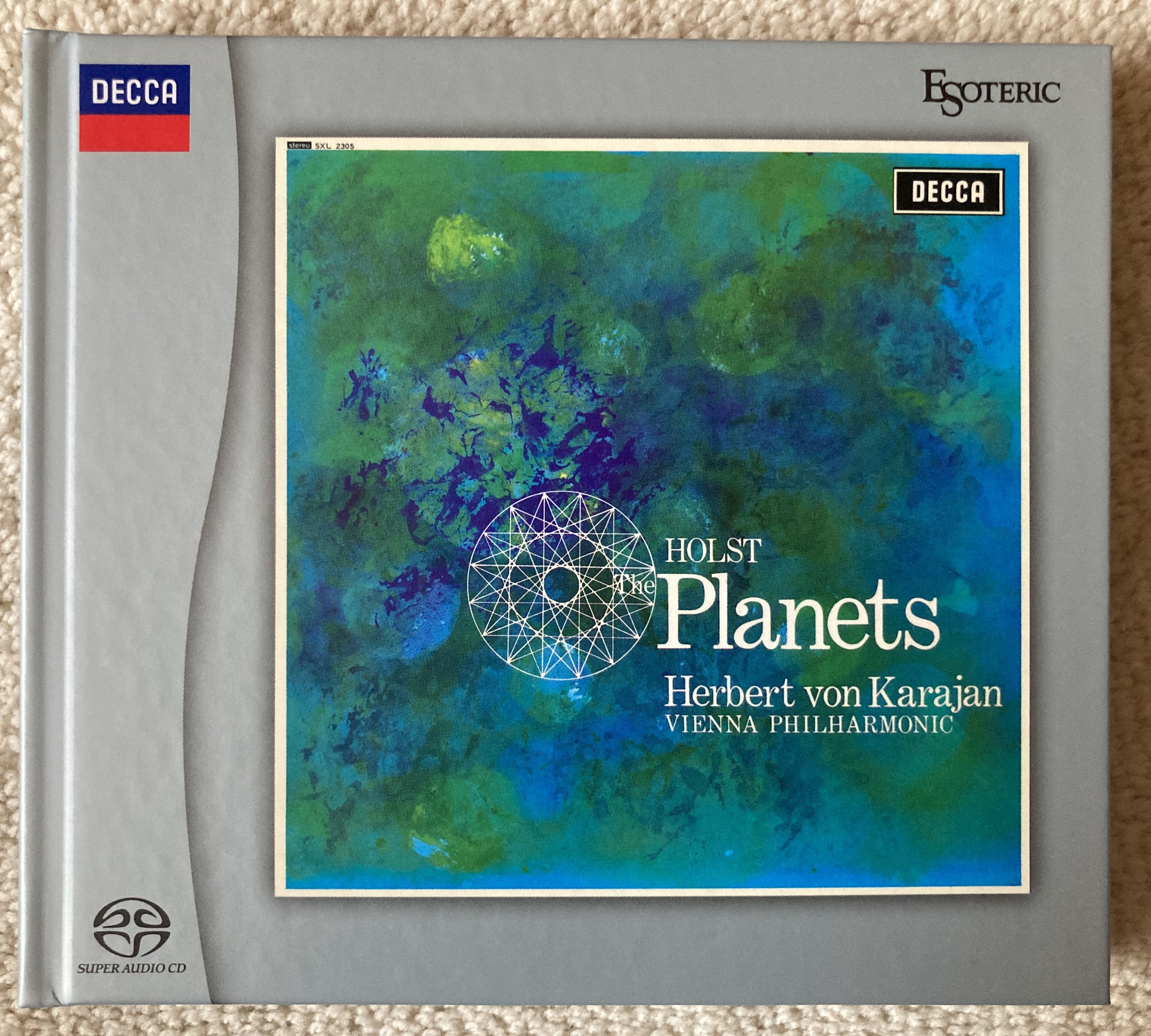 ESOTERIC SACD ホルスト 組曲「惑星」指揮カラヤン、ウイーンフィル ESOTERIC SACD ホルスト 組曲「惑星」指揮カラヤン、ウイーン