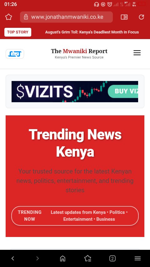 MwanikiCode's tweet image. New look for jonathanmwaniki.co.ke