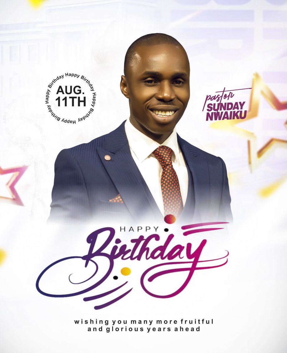 NwaikuSunday's tweet photo. Grateful for Life and Grace

I will sing of the Lord’s great love forever… Ps 89:1

Today as I celebrate another year of life, my heart is full of gratitude to God.

Happy Birthday to me and here to is to more years of serving Him, blessing others, and walking in His plan. 🙏🎉 https://t.co/i8KlsTV8pD