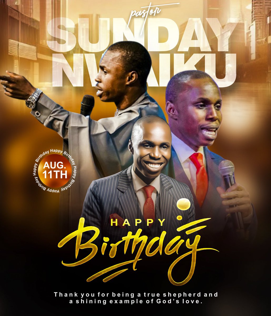 NwaikuSunday's tweet photo. Grateful for Life and Grace

I will sing of the Lord’s great love forever… Ps 89:1

Today as I celebrate another year of life, my heart is full of gratitude to God.

Happy Birthday to me and here to is to more years of serving Him, blessing others, and walking in His plan. 🙏🎉 https://t.co/i8KlsTV8pD