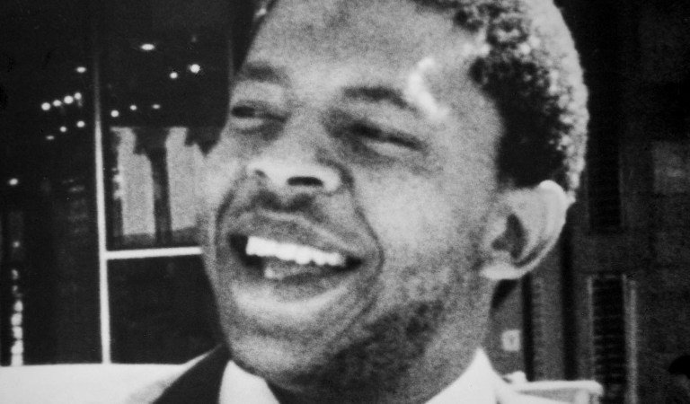HistorySAZAR's tweet photo. Bheki Mlangeni (1958-1991), a young lawyer from Jabulani, Soweto, was tragically killed by a parcel bomb in February 1991. He represented activists and participated in the Harms Commission, investigating hit squads in the apartheid government and police. Mlangeni's work exposed the activities of secret units like the Civil Cooperation Bureau (CCB), and his law firm had presented evidence to the commission.