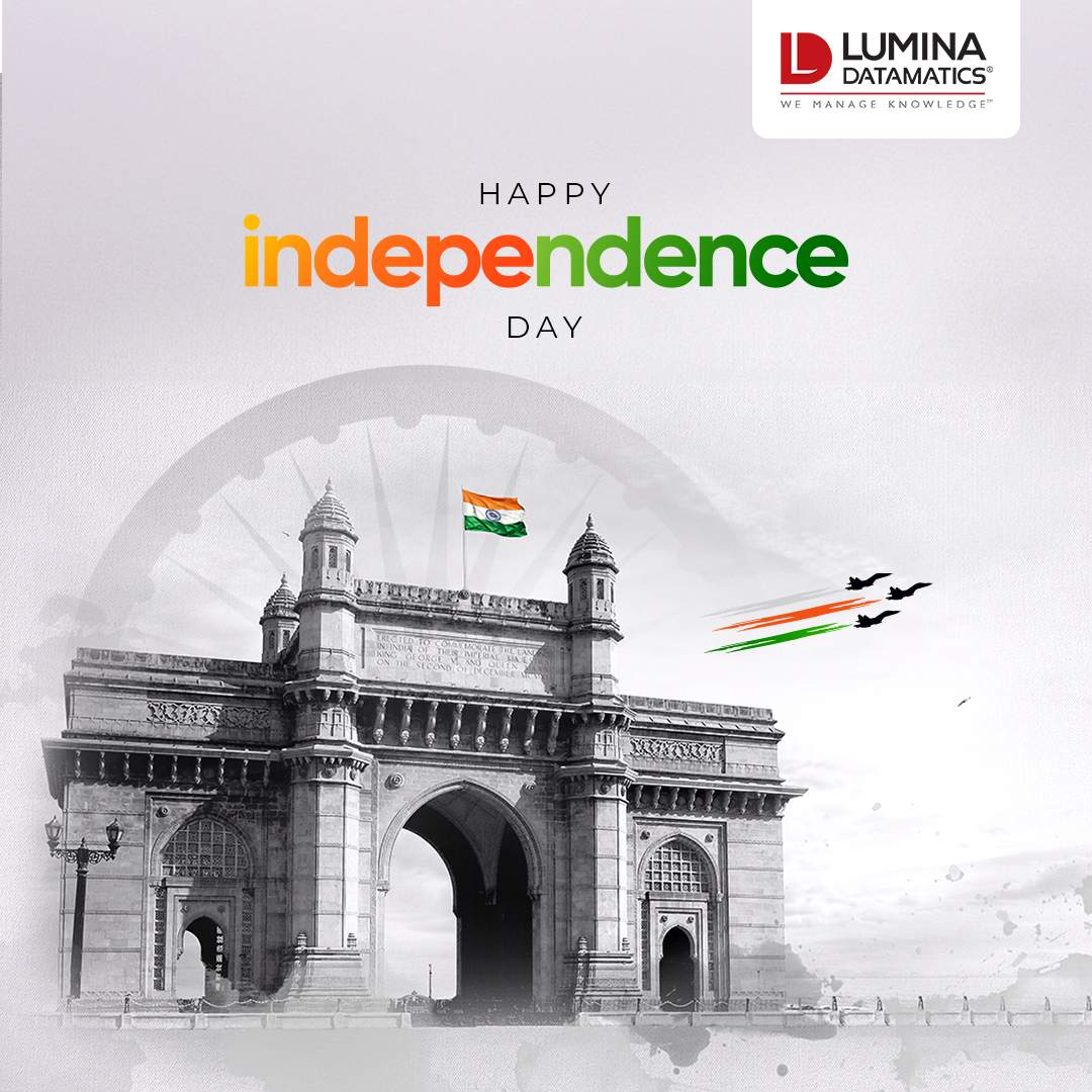 Lumina Datamatics wishes everyone a Happy Independence Day!

As we honor this historic milestone, let us celebrate the spirit of freedom and reflect on our shared journey toward unity, progress, and a prosperous future for our nation.

#IndependenceDay #HappyIndependenceDay