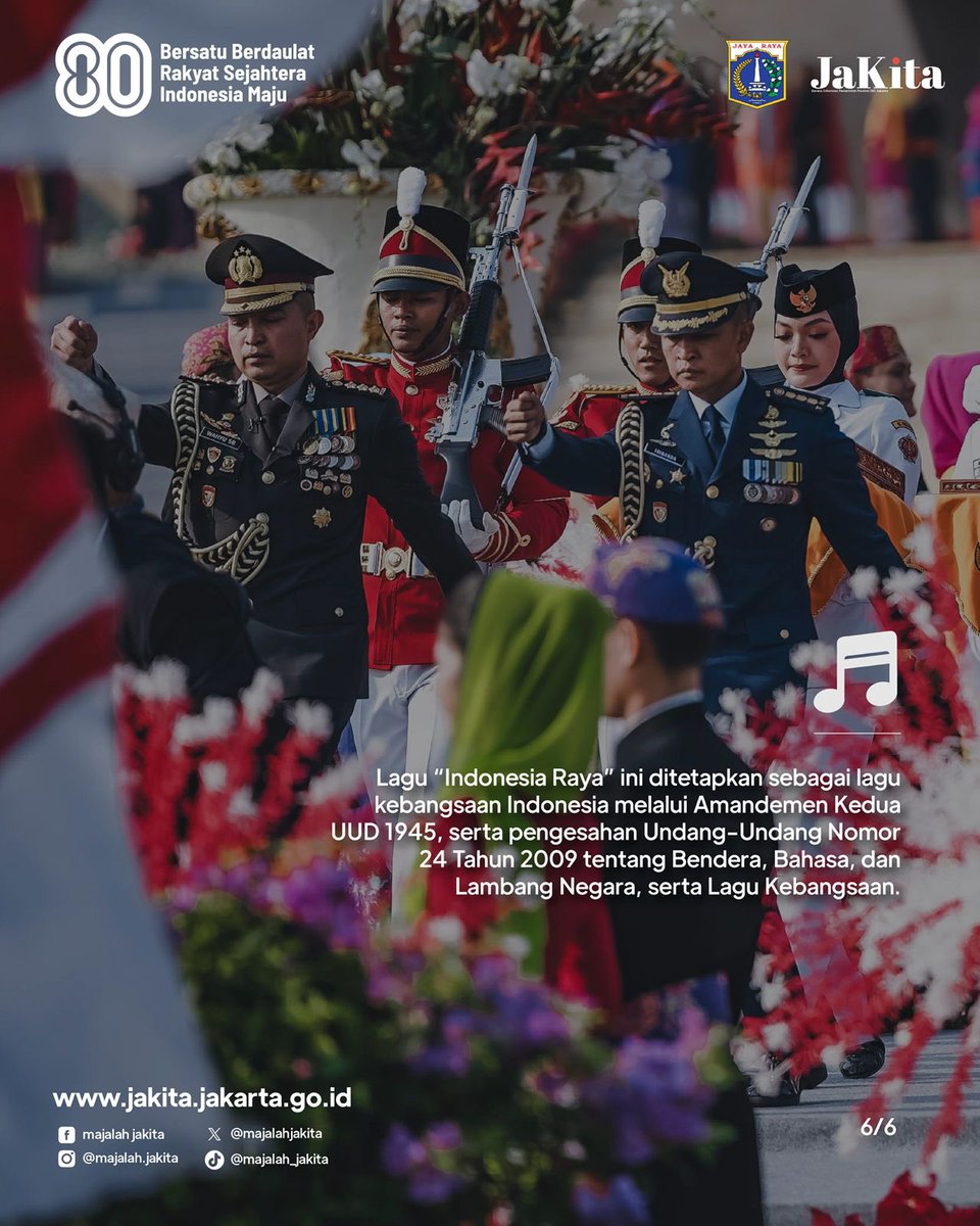majalahjakita's tweet image. lagu ini bukan cuma dinyanyikan, tapi juga mengandung semangat persatuan dan harapan besar bagi bangsa.

Yuk, simak ceritanya dalam infografik di atas!

#DKIJakarta
#majalahdigitalJaKita
#JaKita
#17Agustus1945
#WRSoepratman
#TanahAir
#IndonesiaRaya