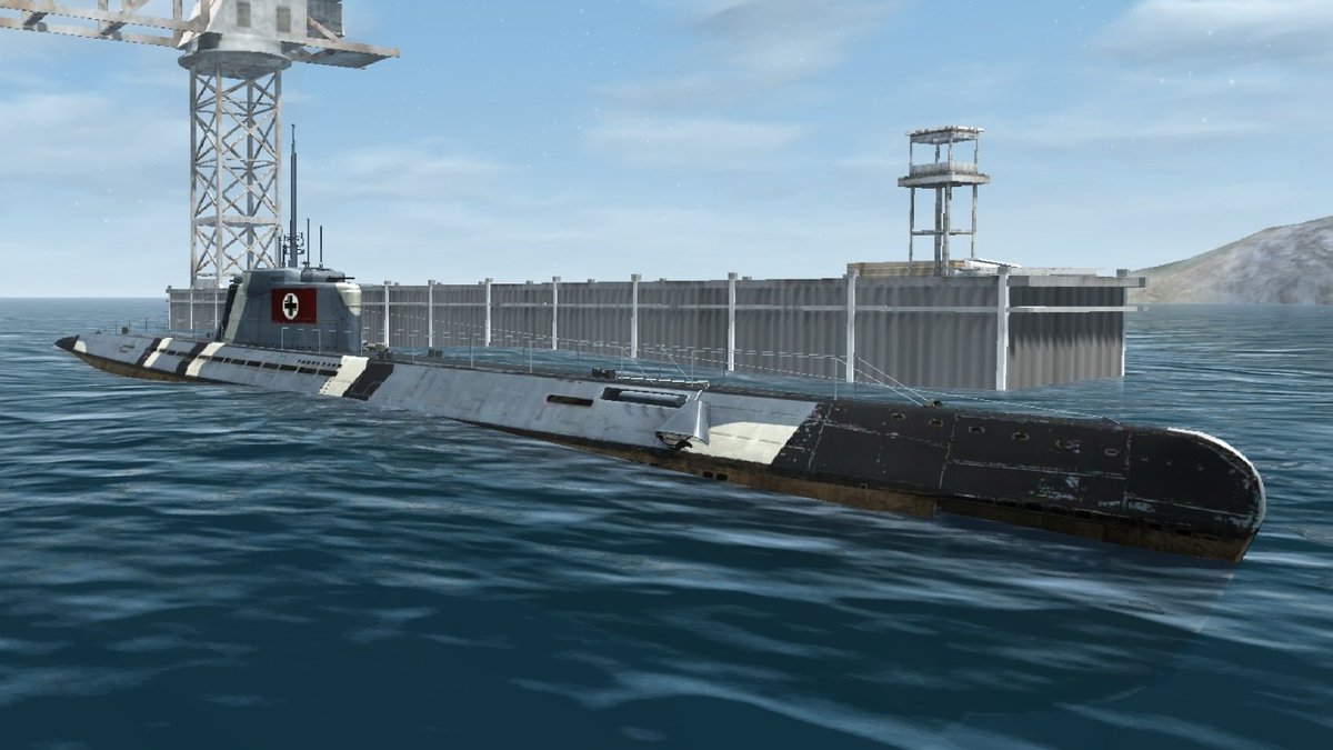 Morisugi_WWB's tweet image. U-XXI型潜水艦 2隻 就役～(_・ω・)_
 #NFL2/#NavalFrontLine2