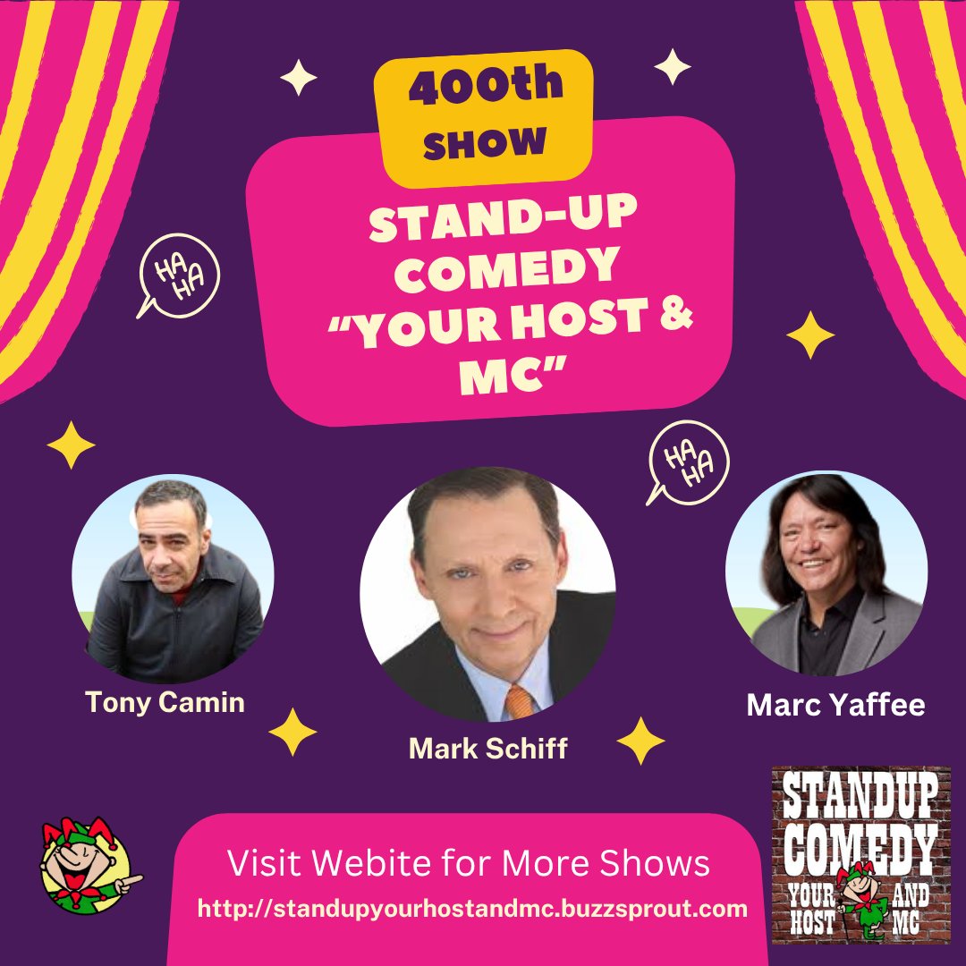 ScottEd86900465's tweet photo. Great standup comedy podcast this week with comedy sets by Marc Yaffee, Tony Camin, and Marc Schiff....
Enjoy!

https://t.co/28eI9Q5zxD

#PodcasterLife #PodcastCommunity #NowListening #FunnyAF #ComicsCorner
#BehindTheLaughs #ComedyInterviews #ComedyLegends #ComedyProducer https://t.co/vEowfzTLcj