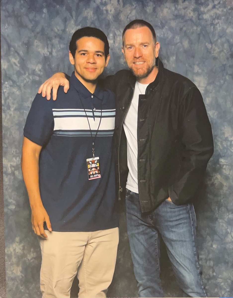 I have met the two legendary actors who are best known for Playing the 2 Jedi Knights in the Star Wars Franchise: Ewan Mcgregor and Hayden Christensen. Those two men are part of made my childhood and I couldn’t be more honor to meet them. I’m forever grateful to be a fan of SW.