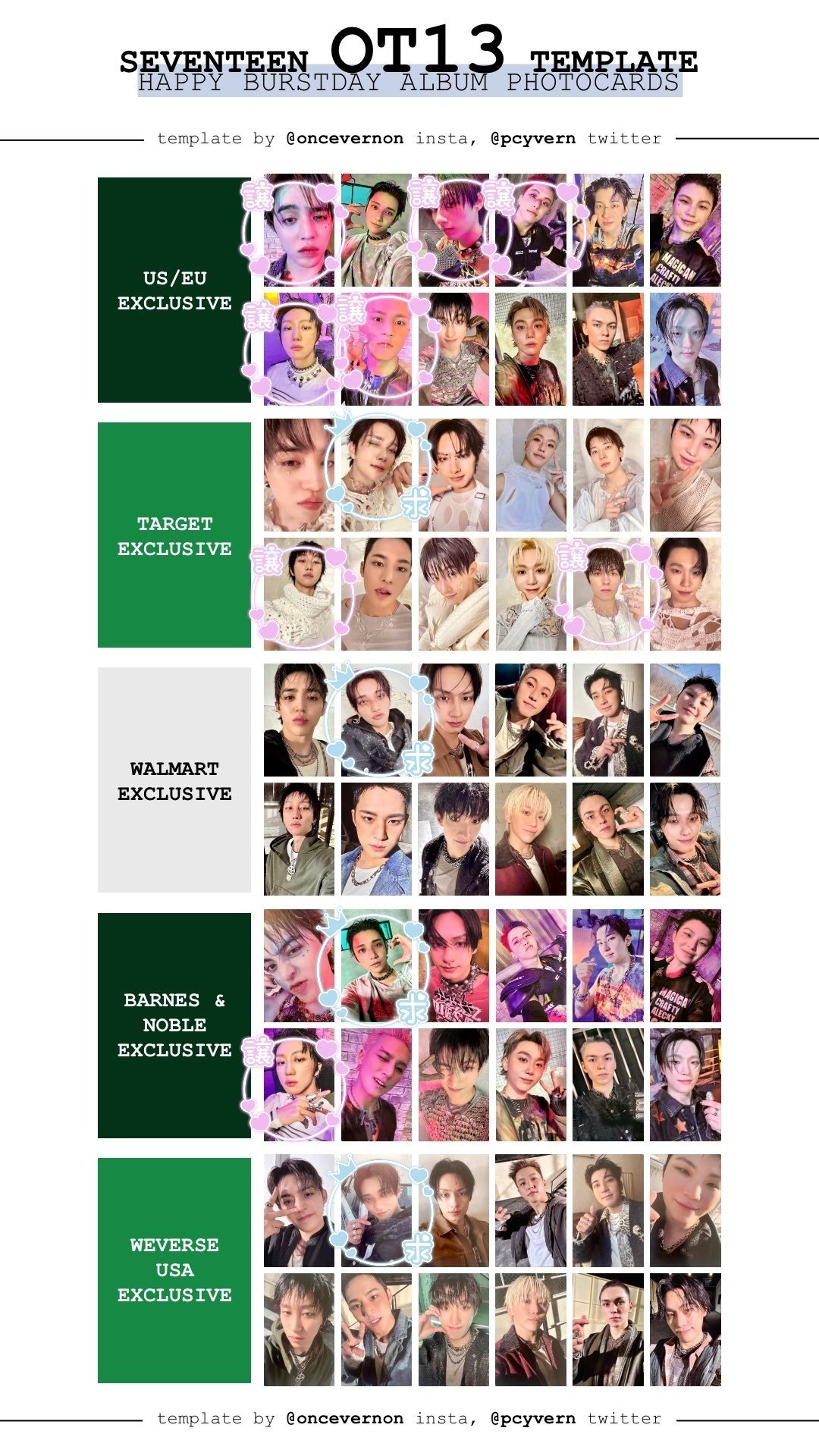 Walmart アメリカ ミンハオ トレカ SEVENTEEN Lotta𓂃 𓈒𓏸🦌🤍 on X: 