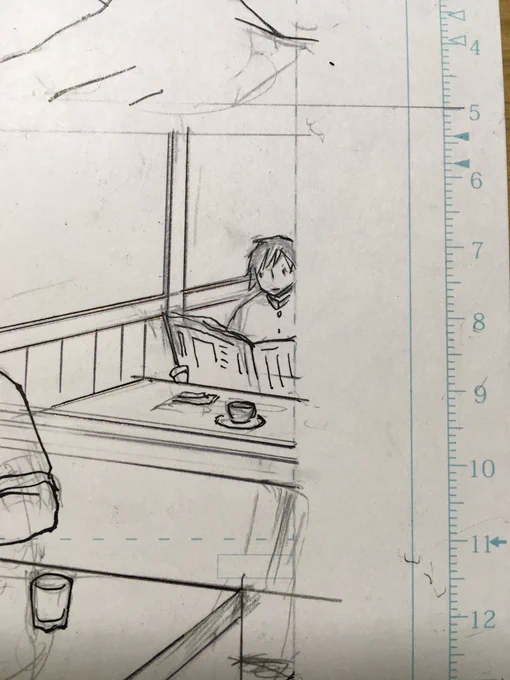 モブでこっそり登場させる岡さん 