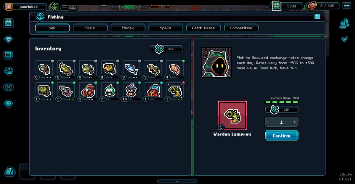 Happy Sunday. Touchin' Grass &amp; Fishin' <a href="/playgigaverse/">gigaverse | crypto RPG</a> 

Call me The Warden 🫡
