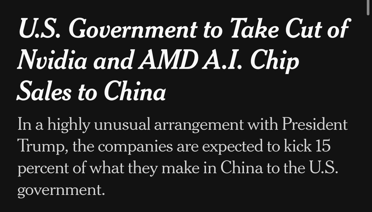 Just the first wave of approved 300k H20 chips would net the US ~$540M. That money should go to chip enforcement first — even half would boost BIS’s budget by almost 150% over FY24.