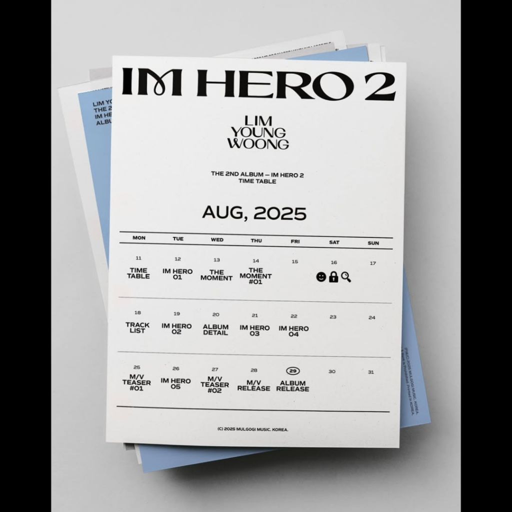 ohlhms's tweet photo. 임영웅 두 번째 정규 앨범
‘IM HERO 2’ TIME TABLE 공개!

많은 기대와 관심 부탁드립니다!
빛나는 최고 아티스트 
#임영웅 #limyoungwoong
#임영웅정규2집 #IMHERO2
#임영웅두번째정규앨범_IMHERO2
#임영웅앨범북 #임영웅_정규2집_앨범북
📸 출처 : @limyoungwoong.official https://t.co/kTSCk7kssy