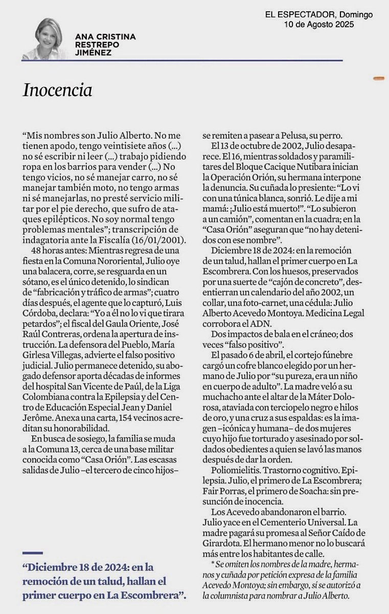 JAantifascista's tweet photo. Es inevitable leer este relato y no pensar: ¡bien condenado estás, Matarife desgraciado! https://t.co/hRIfXgnfbl