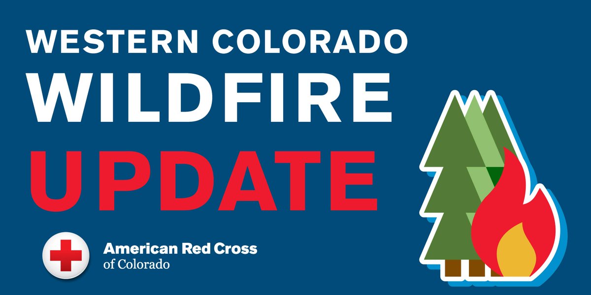 COWYRedCross's tweet image. The #elkrbx and #Leefire shelters in Craig and Rangley are now closed, after two days of no shelter occupants.

Evacuation orders issued for the #Oakfire. An evacuation center is open at Pagosa Springs High School: 800 S 8th St, Pagosa Springs, CO 81147.