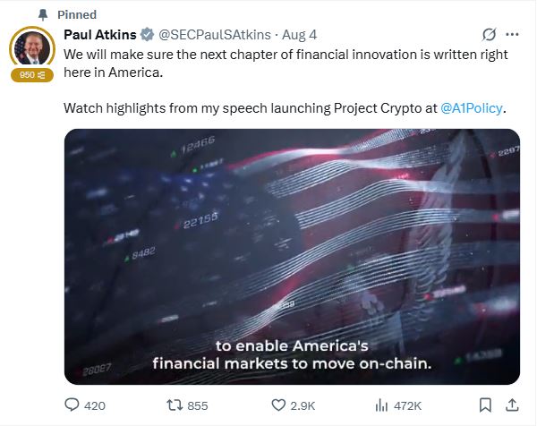 Since <a href="/Leishman/">Alexander Leishman 🇺🇸</a> is kind enough to remind his followers every few months that $ETH has no value accrual narrative, I hope he reminds them that $BTC doesn't have one either.

Unless of course he means "number go up" (since BTC has zero utility otherwise).

So if BTC's sole