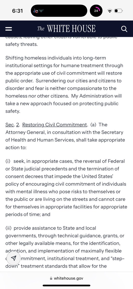 Encouraging everyone to go read the July Executive Order on homelessness that no one really paid attention to.

whitehouse.gov/presidential-a…
