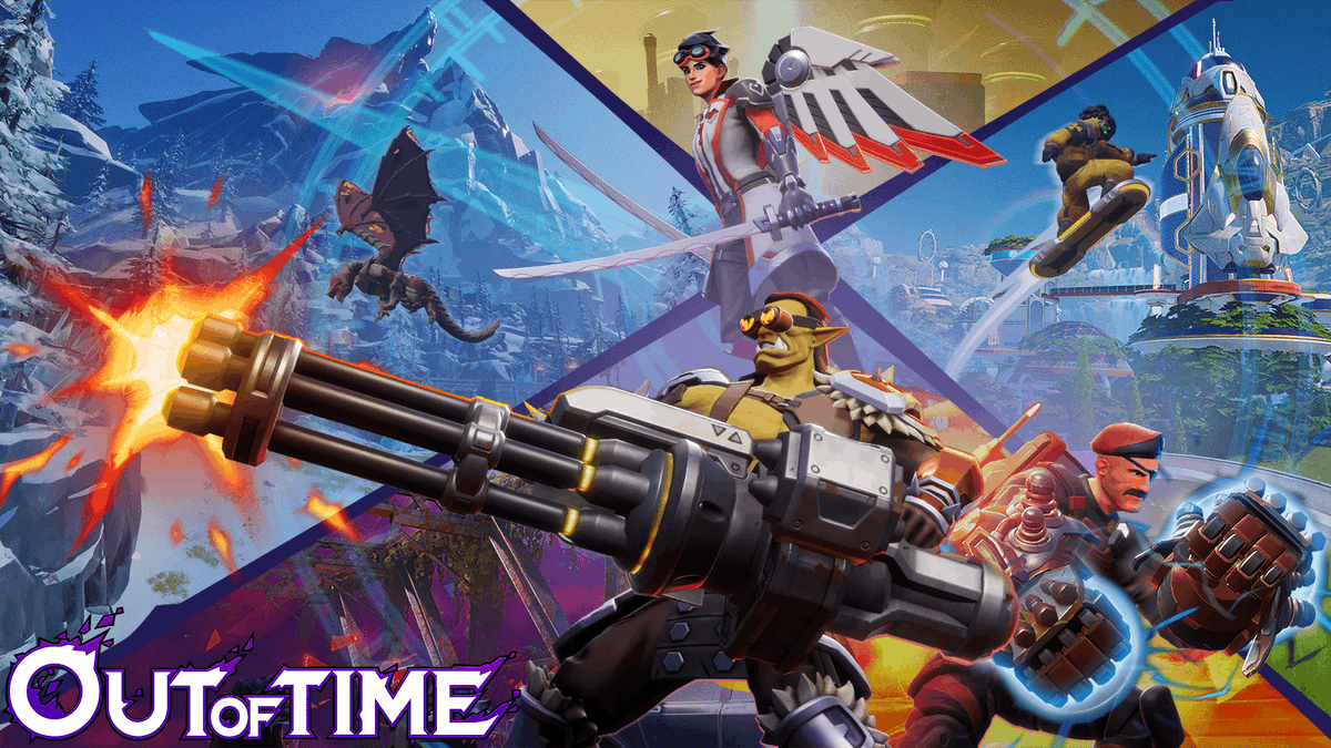 ⚡ Here’s what’s coming in the Out of Time Community this week!

🕰 Mon: Join us on Discord for our first Time-Travel Discussion Topic of the week

🎮Tue: Twitch Livestream – Showcasing customization, tether mechanics, and squad gameplay.

⚔ Thu – Going Medieval Livestream: