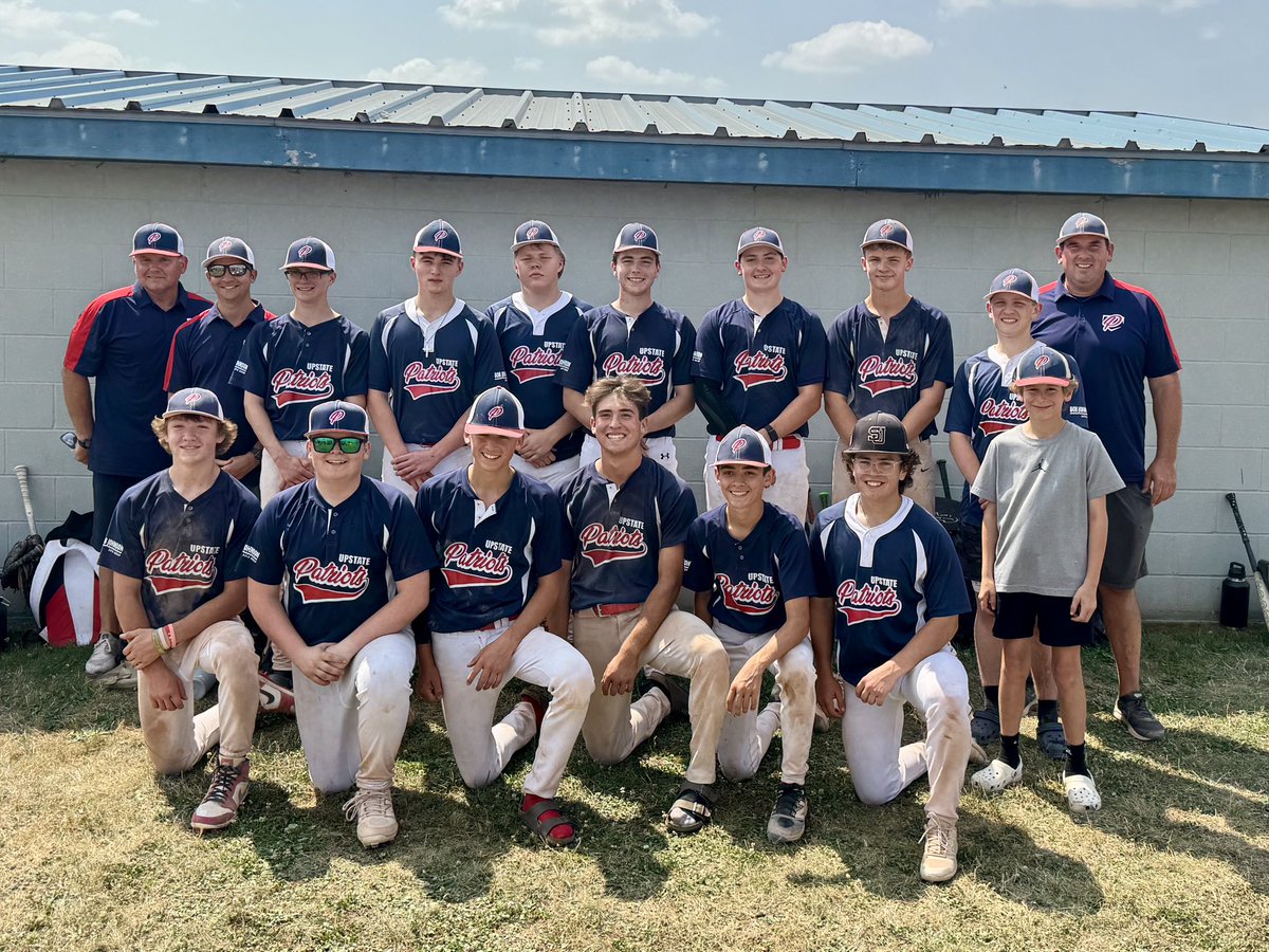 PatsUpstate's tweet photo. Upstate Patriots 16U at Joel Davis 2025 https://t.co/yeBcKJoii5