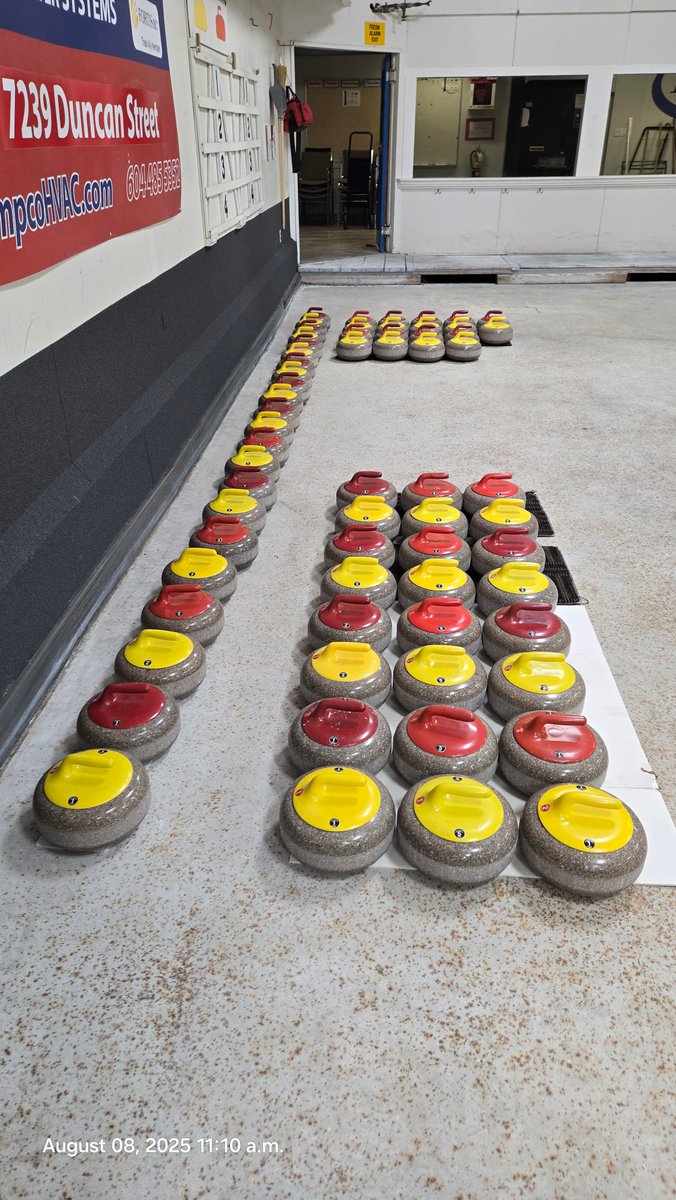 PRCurlingClub's tweet photo. Waiting and ready for your garden, bookshelf, or driveway marker posts https://t.co/5gTH4ULJ3w