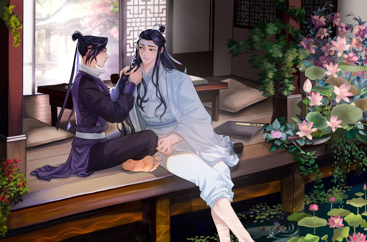 I had the honor of being invited to the MXTX Calendar project again, this time for its 2026 version! ☺️🌸
Obviously, I had to make my powerful and mighty #xicheng 💙💜

You can see and sponsor the project here:

kickstarter.com/projects/deepb…