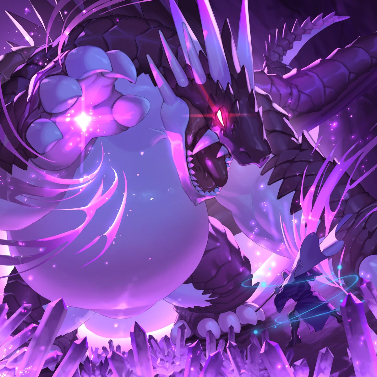 かめりあ氏のニューアルバムである《Chimera Dragons》には闇竜たる私『ラギア(Яagia)』をイメージした曲『UmbЯal』も入っております。
是非聴いて頂ければと思っております。

こちらではUmbЯalの文字無しジャケットを公開。
楽曲制作ありがとうございました。

Music by Camellia
Illust by kimidori