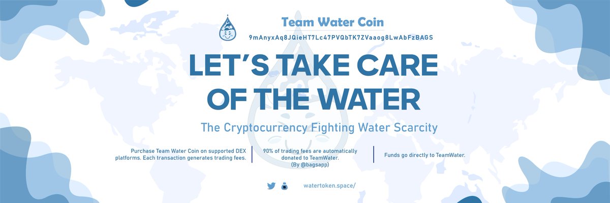 Space Cat Tabby (@spacecat_tabby) on Twitter photo #TeamWater Challenge: Day 3
1. Replace your banner with the image below
2. Share the banner image & this message:
"I’m on #TeamWater: we've funded 11M+ years of water so far!
This @mrbeast x <a href="/teamwater/">#TeamWater</a> campaign is raising $40M to fund clean water for 2M people.
$160K+ raised #TeamWater Challenge: Day 3
1. Replace your banner with the image below
2. Share the banner image & this message:
"I’m on #TeamWater: we've funded 11M+ years of water so far!
This @mrbeast x <a href="/teamwater/">#TeamWater</a> campaign is raising $40M to fund clean water for 2M people.
$160K+ raised