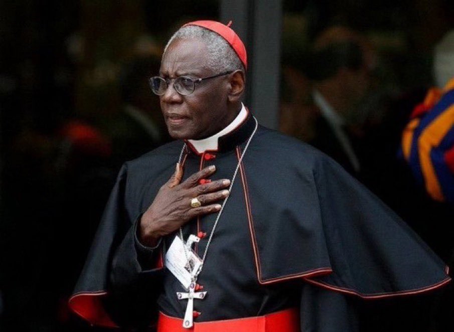 “I beg Catholics who are tempted by homosexuality not to let themselves be shut away in this prison of LGBT ideology. You are a child of God by baptism! Your place is in the Church, like all Christians." 
- Cardinal Robert Sarah